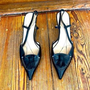 Kate Spade Sling Back Kitten Heel